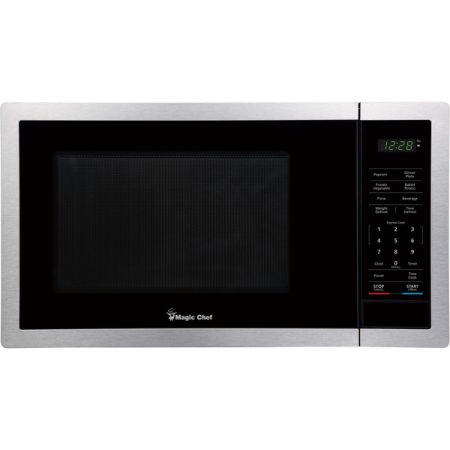 MAGIC CHEF(R) MC99MST 0.9 CU.FT. CNTRTP MWV SLV