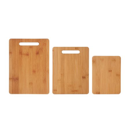 FARBERWARE(R) 5190597 3PC BAMBOO CUT BOARD SET