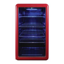 MAGIC CHEF(R) MCB34CHR 3.4CUFT RETRO BEV CLR RED